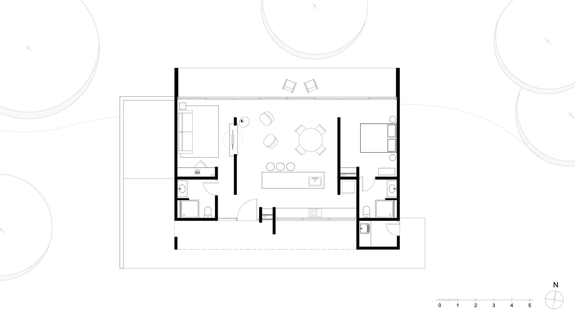 乌鲁比西小屋丨巴西圣卡塔琳娜丨Luciano Lerner Basso-10