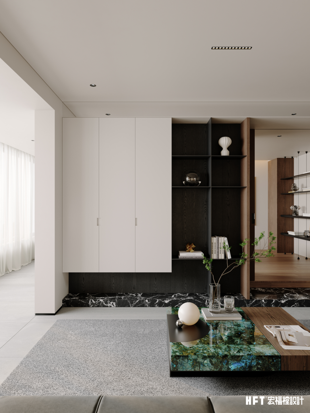 连云港宏福樘x财信铂悦府/140㎡意式极简，设计不是填满空间，而是为生活创造可能性-20