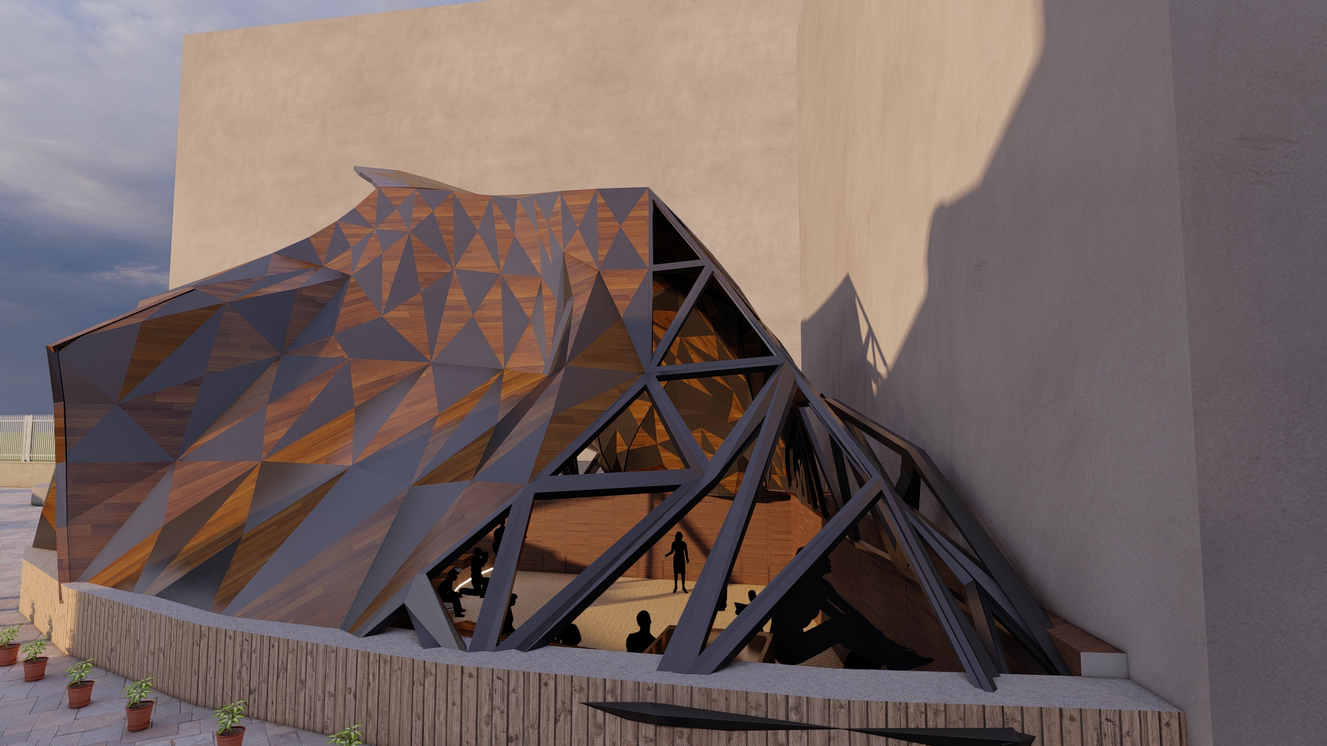 Theater of the Faculty of Fine Arts, Architecture dep-14