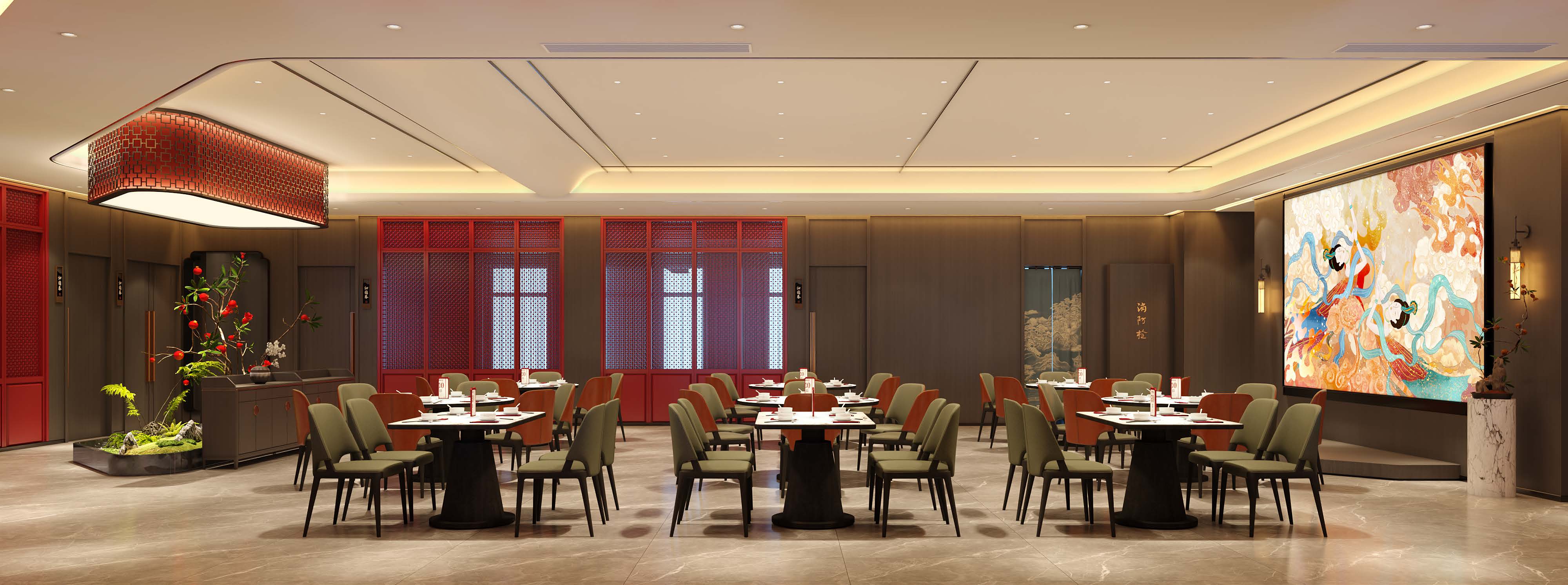 晋十方（晋南菜）太原店丨中国太原丨富厚美学空间设计-18