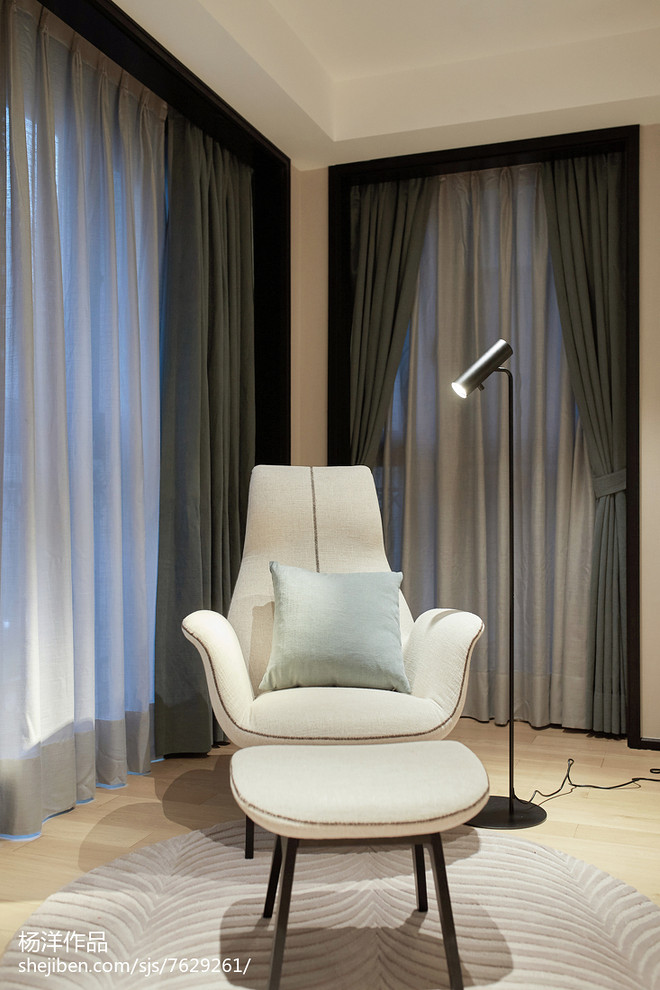 60万元三居265平米装修案例丨中国温州丨温州澍一空间设计有限公司,未来软装艺术廊-23