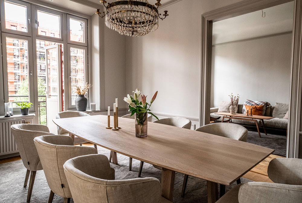 哥德堡豪华公寓的灰色魅力-9