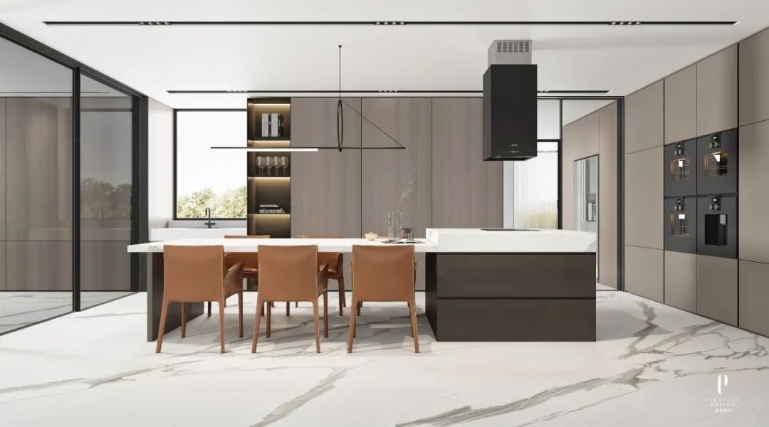 武汉品承设计|| 绿地名邸公馆|| 现代简约|250m²-67