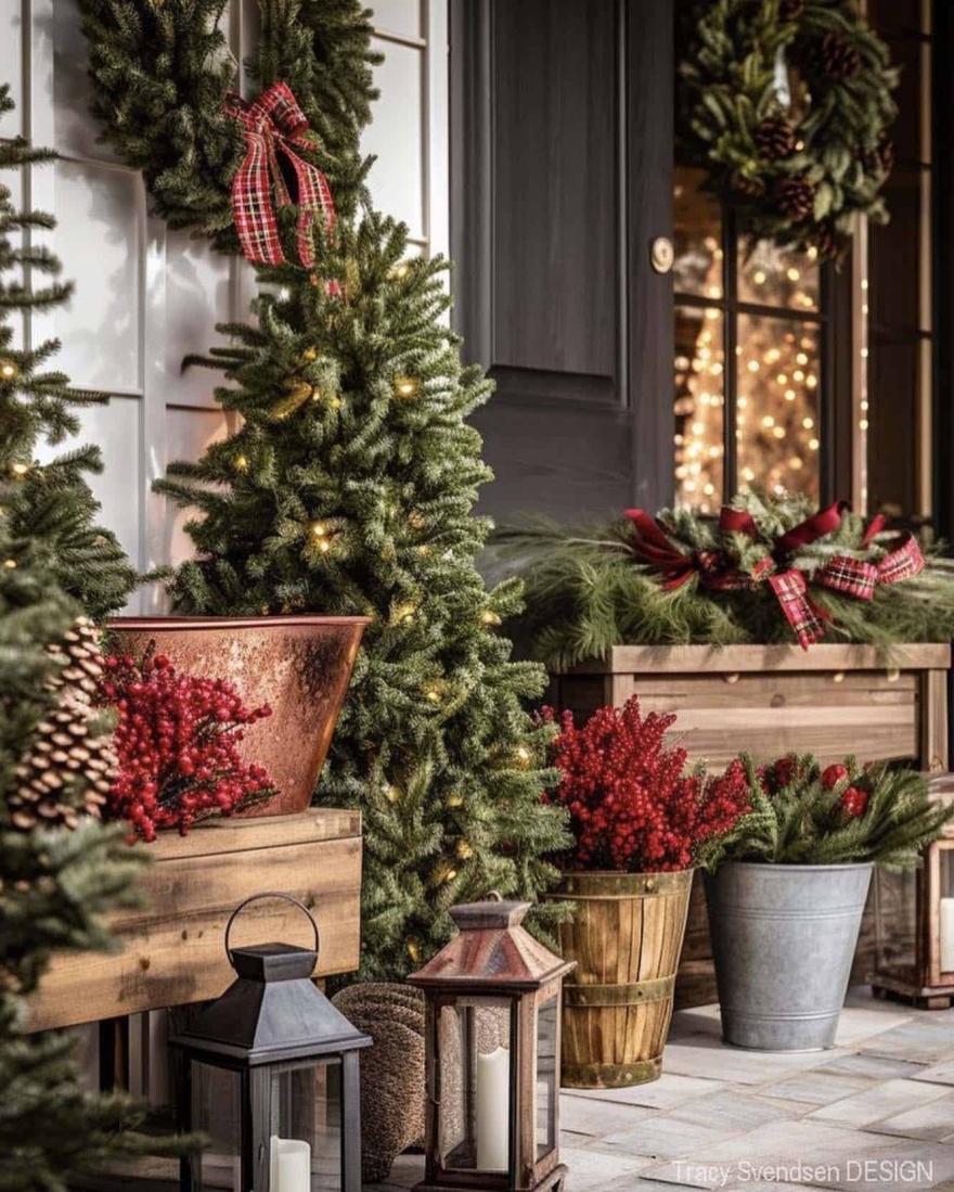 Wishing You A Very Merry Christmas: 80 Decorating Ideas To Inspire-81
