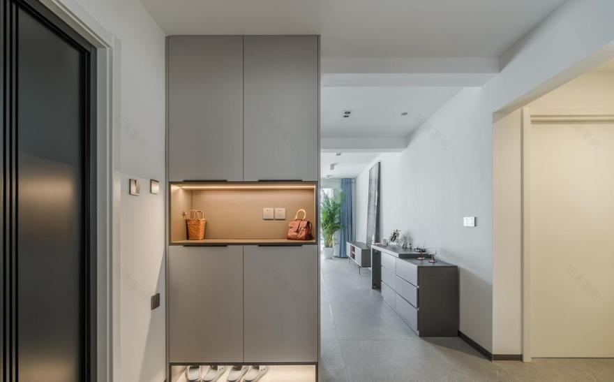 现代工业风全屋收纳设计-0