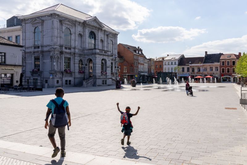 Vilvoorde大广场翻新项目丨OMGEVING,OM,AR architecten等多家-7