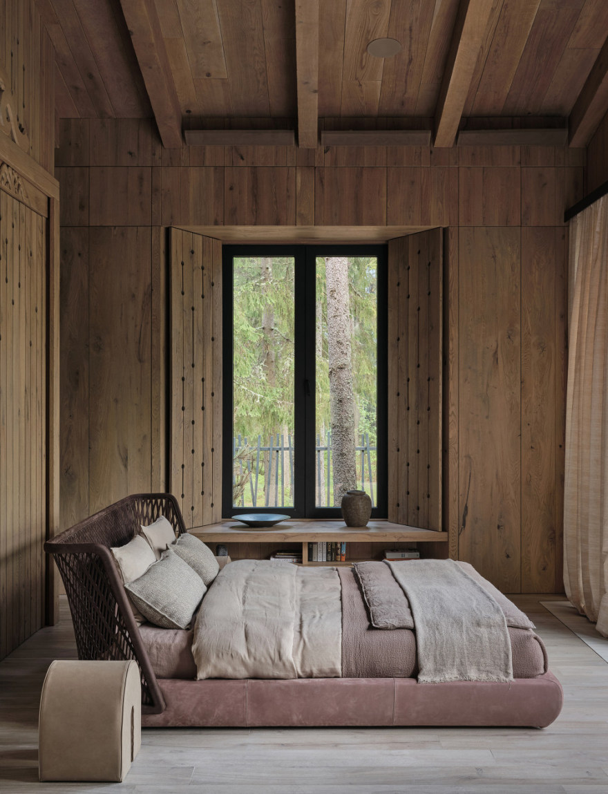 俄罗斯 Hill House 度假别墅丨Horomystudio-36