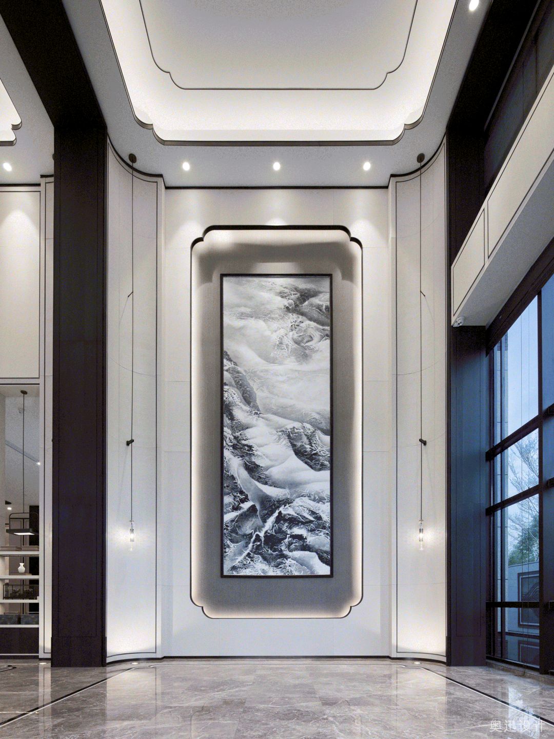 东方美学融入城市大盘,奥迅设计展现东方韵味-9