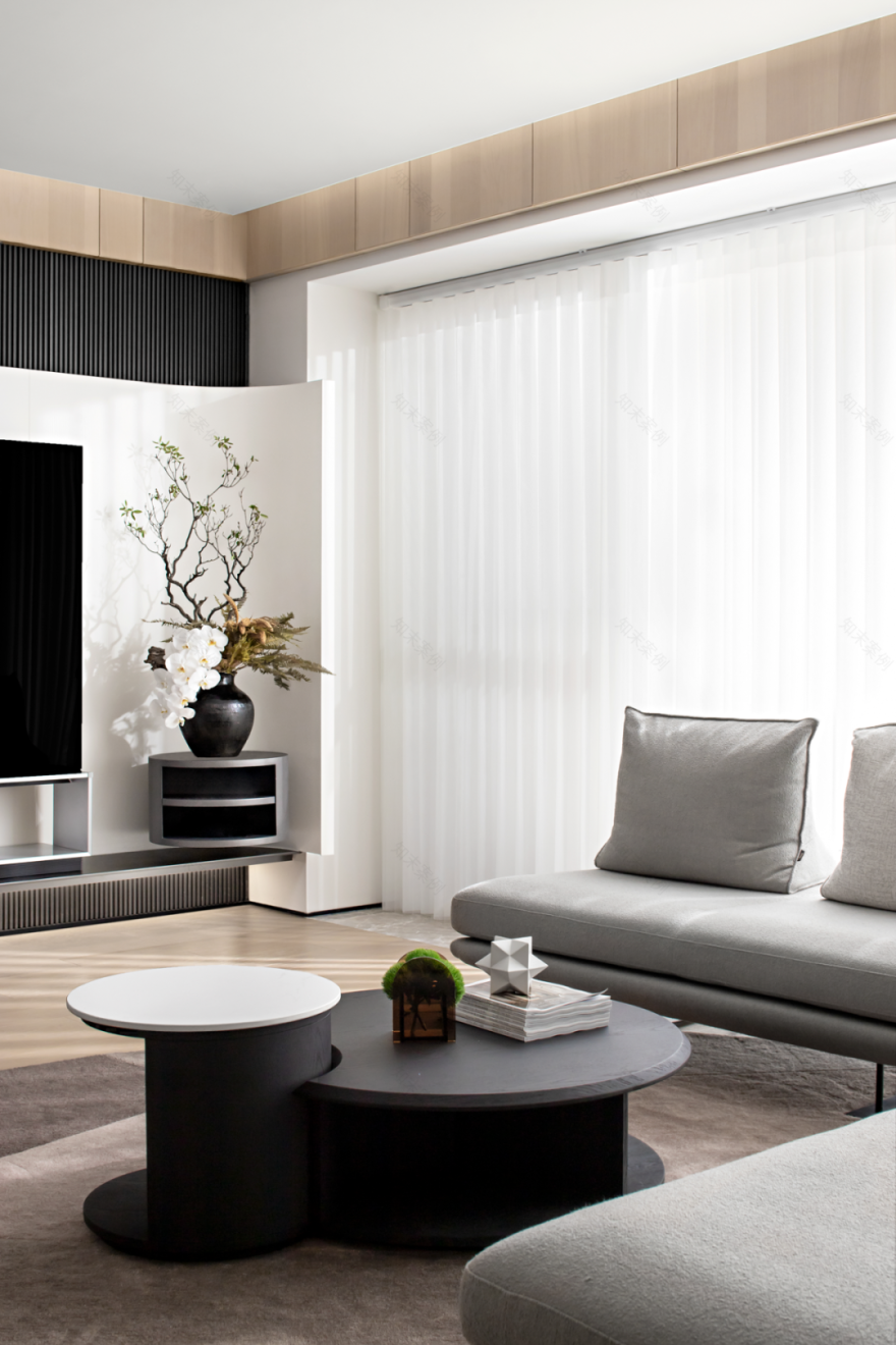 打破空间架构,利用材质实现一体化视觉分割 | Ten Design 之间设计-20