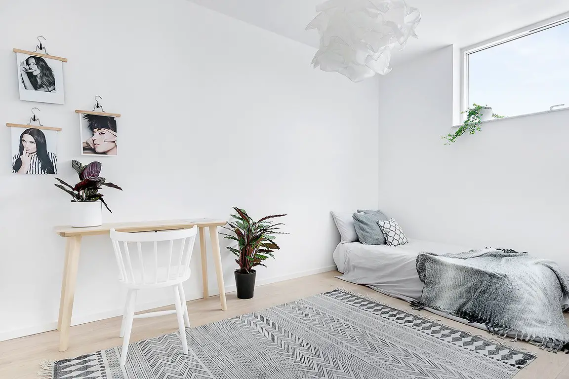 瑞典大空间家居设计，自然材质营造宽敞舒适氛围-22