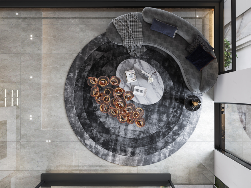 双层高度现代室内设计丨KT_DESIGN STUDIO-26