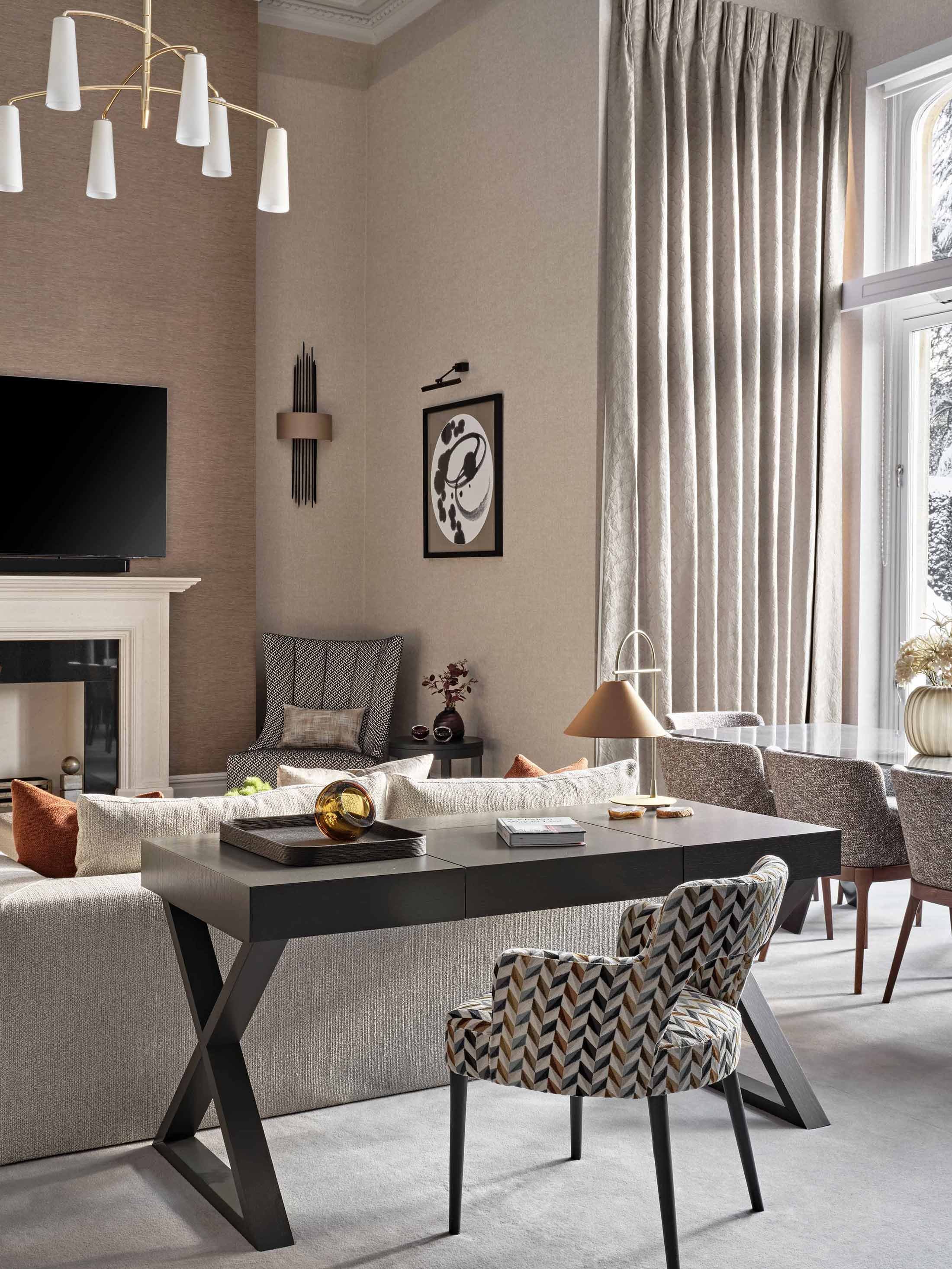 伯克希尔二级登录保护住宅丨Sable Interiors-14