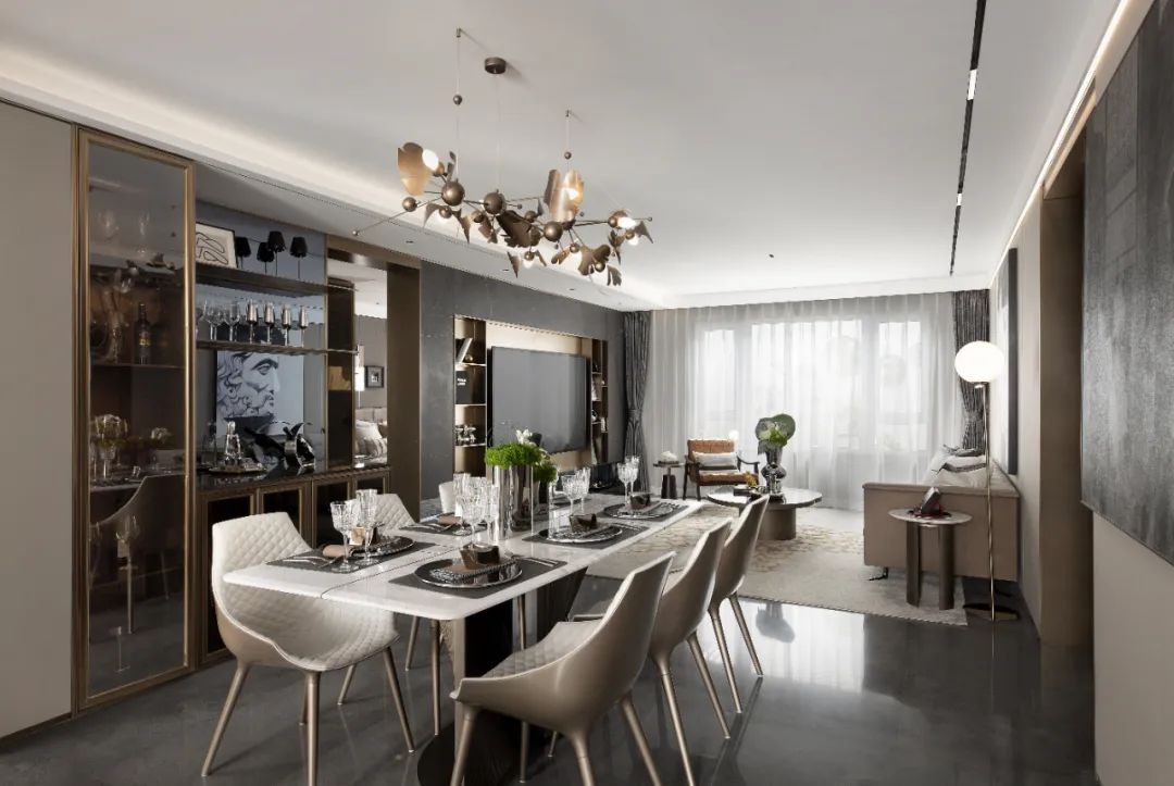 华润长春荣华府样板间丨中国长春丨上海飞视设计-17