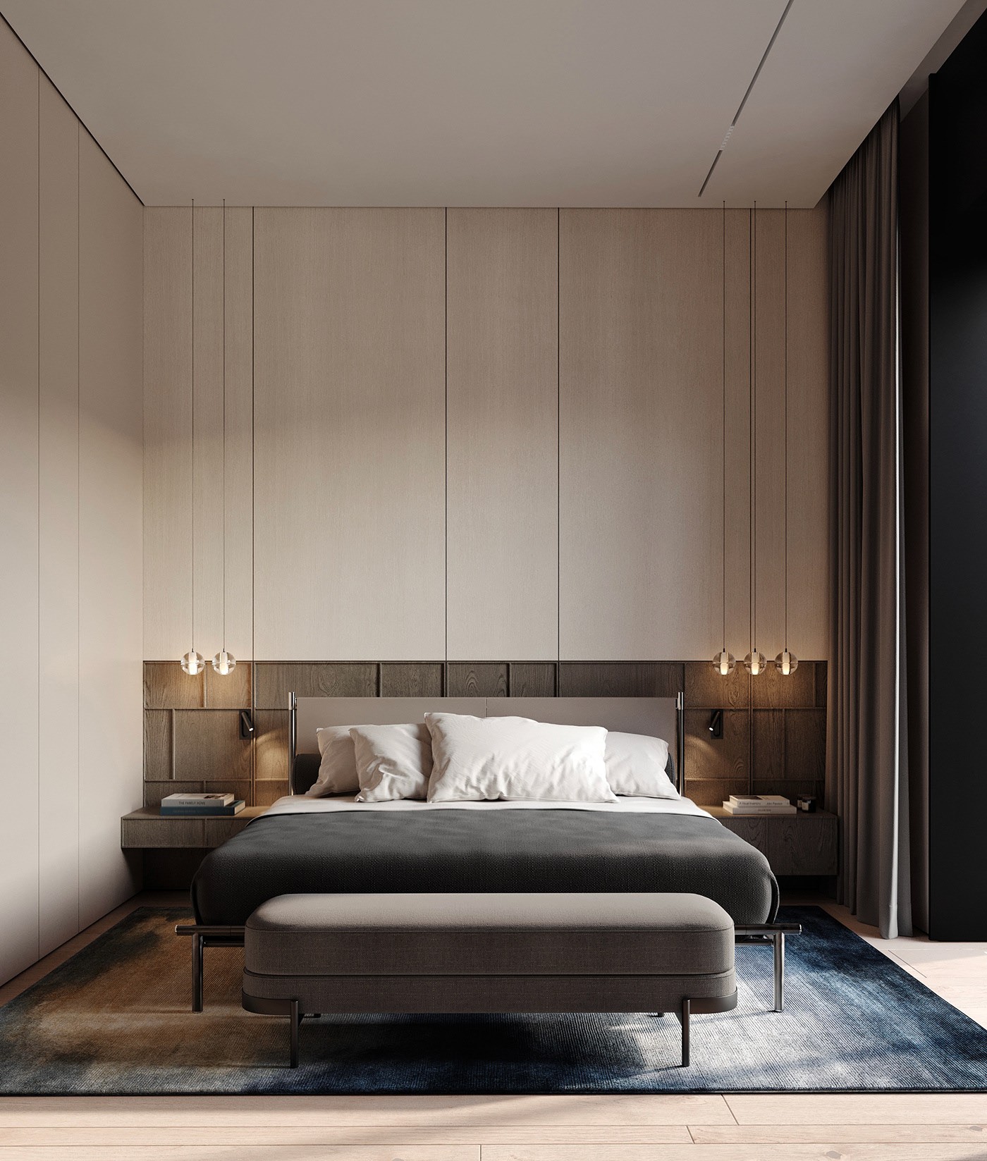 诺沃戈尔斯克一栋住宅的室内设计-6