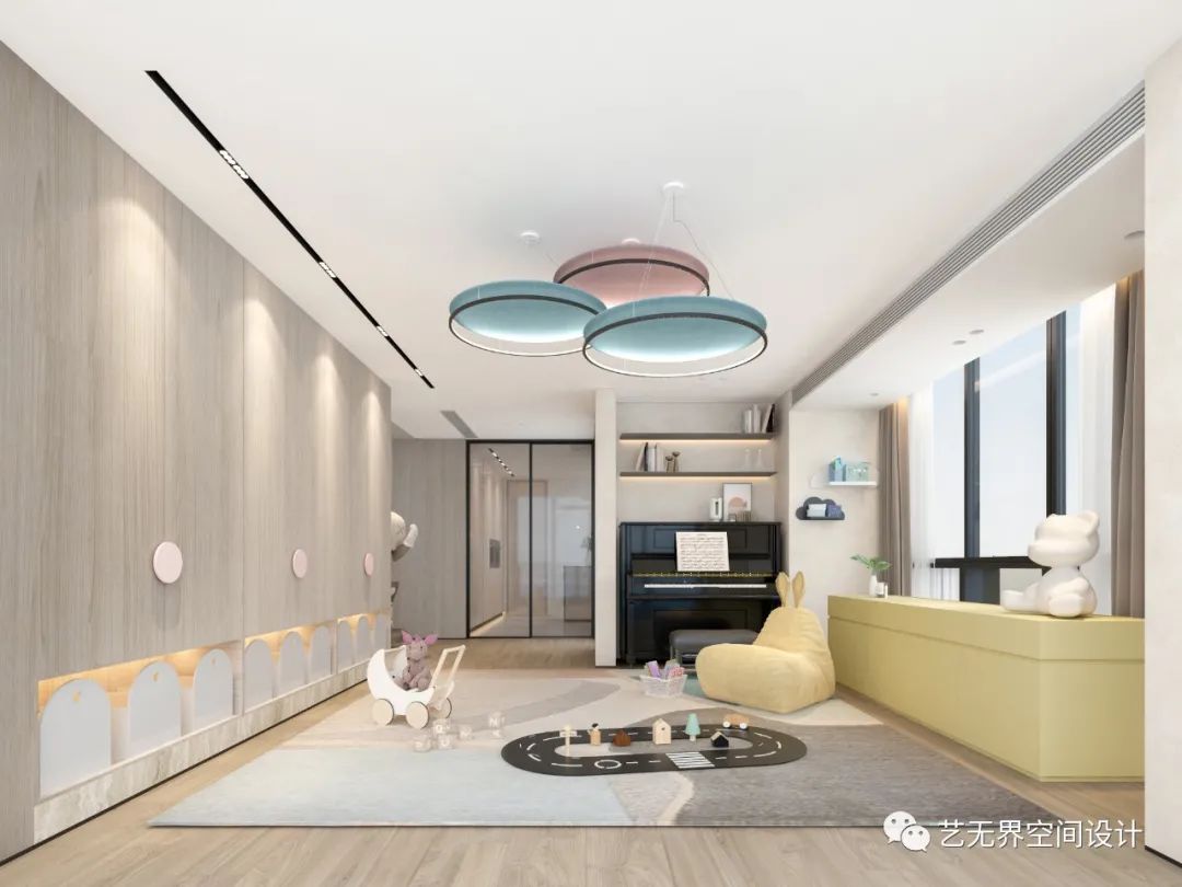 深圳湾原木简奢复式大宅丨中国深圳丨艺无界设计团队-14