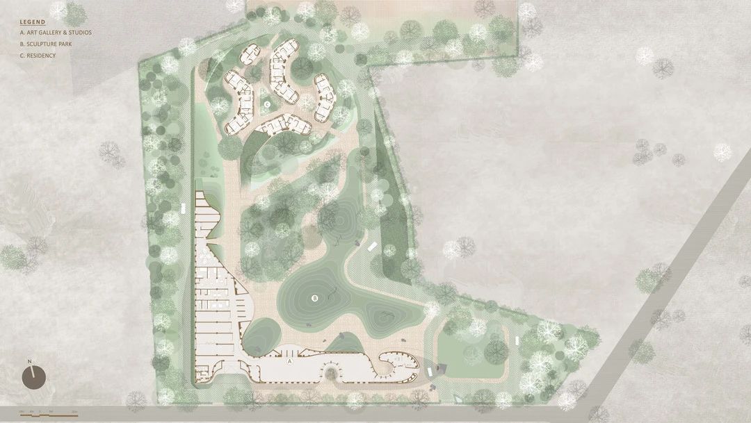 完整纪念馆丨印度丨M9 Design Studio-58