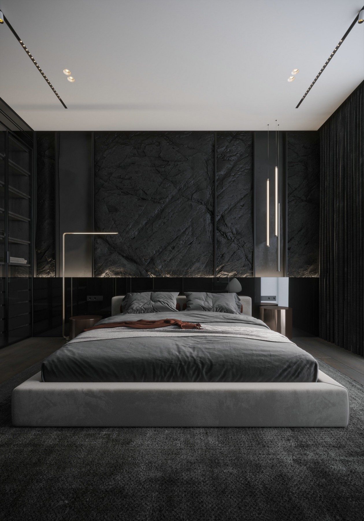 质朴色调++ 线条感，打造超舒适、超有范儿的家居空间-8