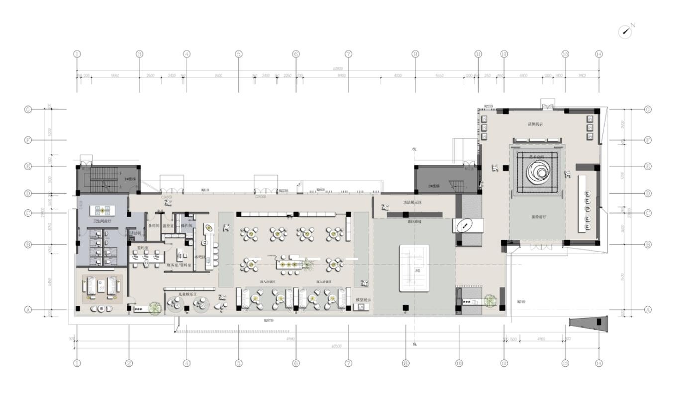禹洲新希望·雍禧兰台销售中心丨中国武汉丨锐度设计-6