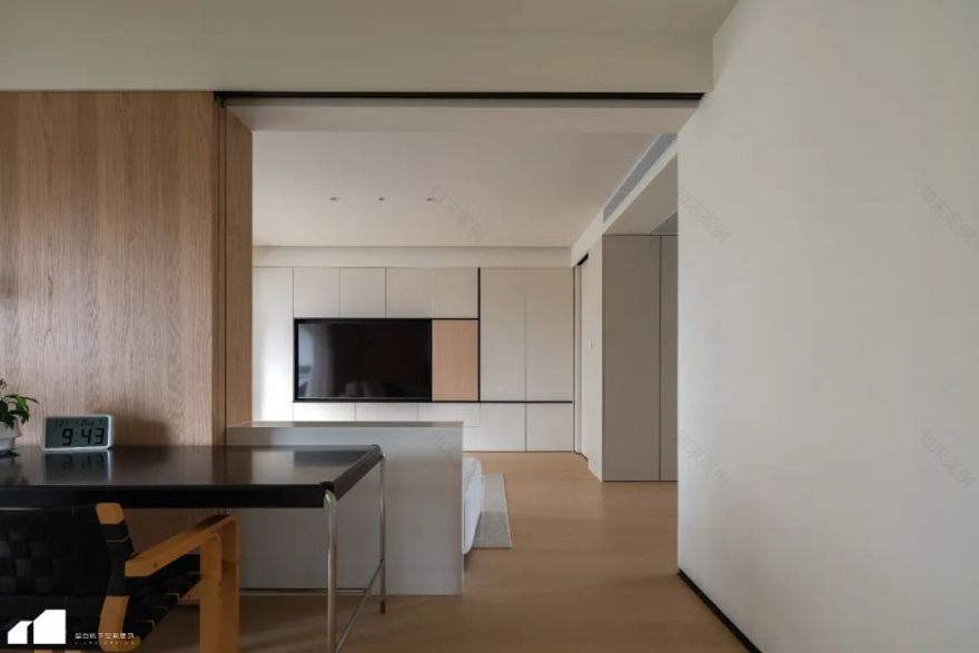 背山面湖的私宅设计丨留白屿下空间建筑-15