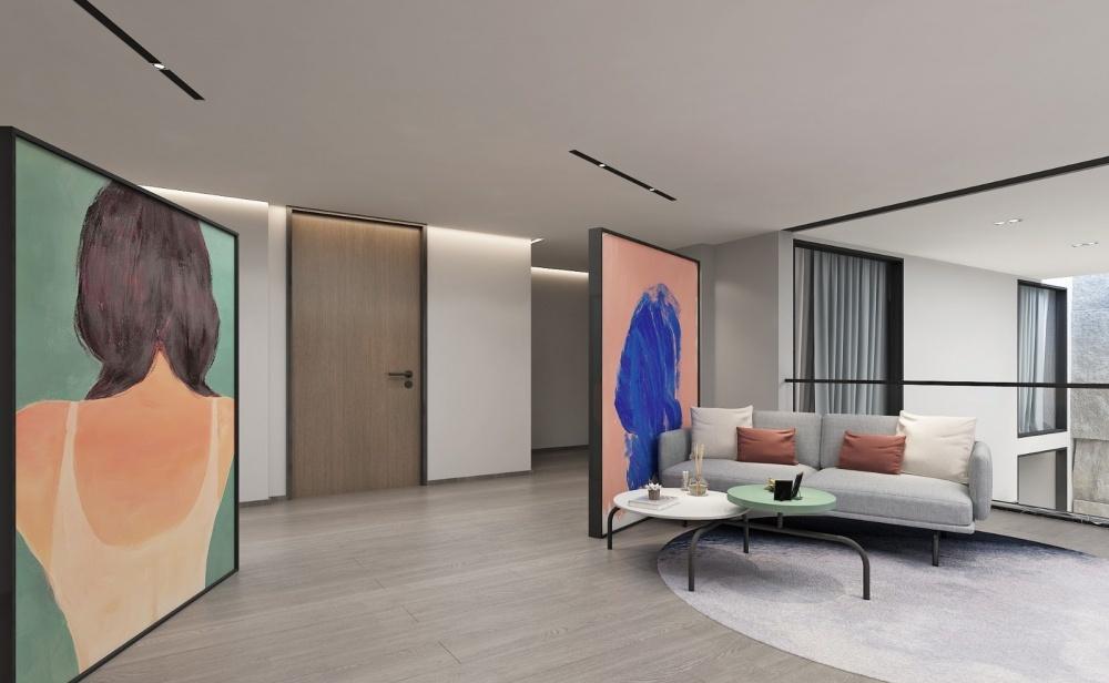 现代轻奢家居,诠释灰色畅想-22