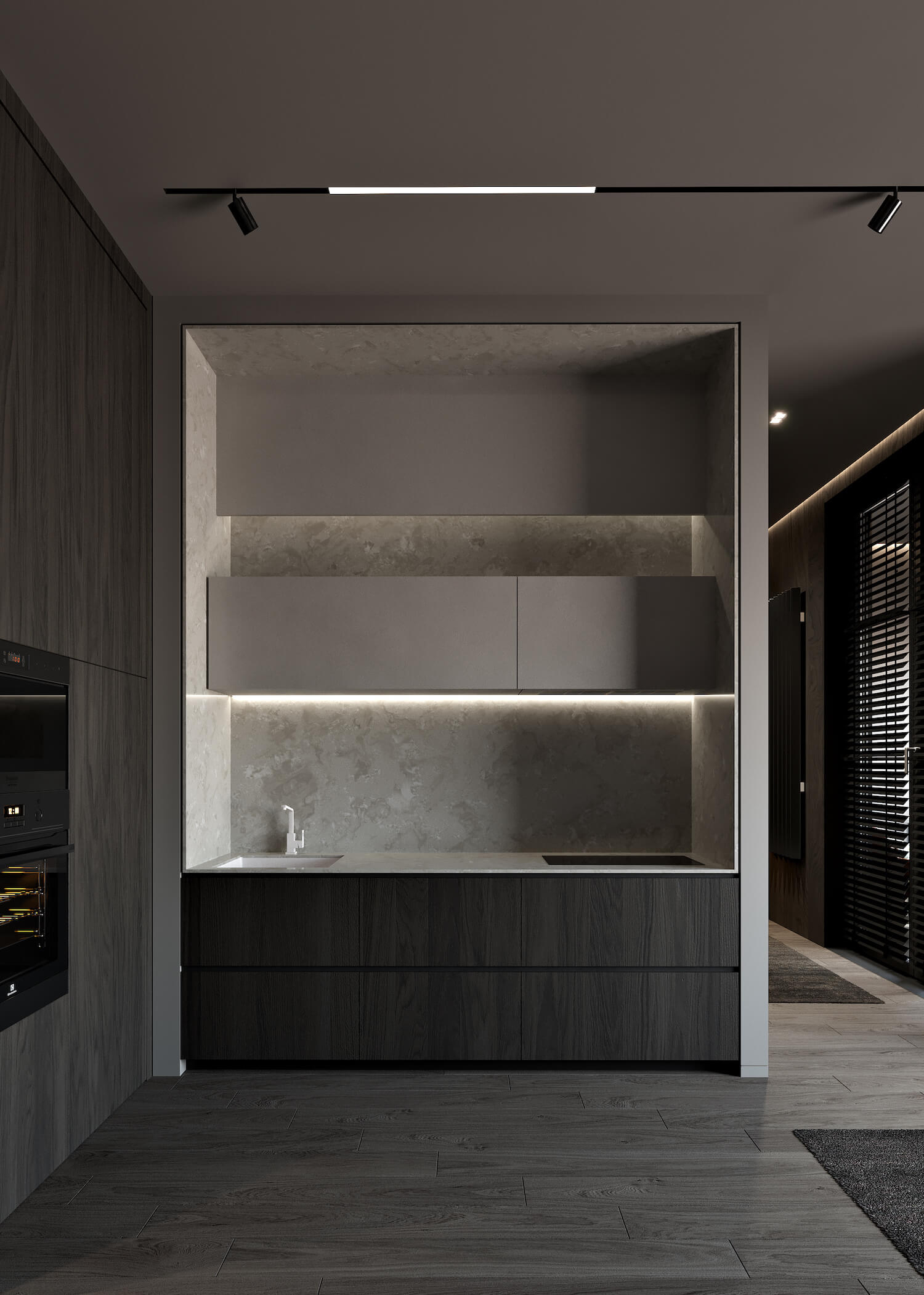 阿斯塔纳的单身公寓丨哈萨克斯坦丨Kvadrat Architects-11