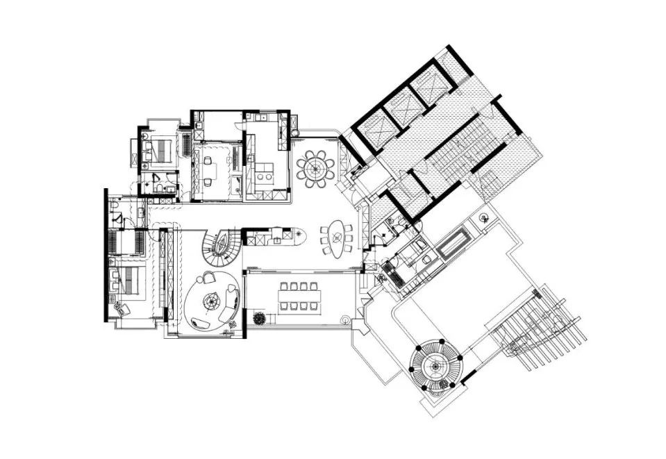 华侨城世纪村 598㎡空中泳池别墅丨中国深圳丨MAZZON 玛森-52