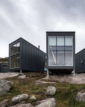 挪威荒野环保山间小屋