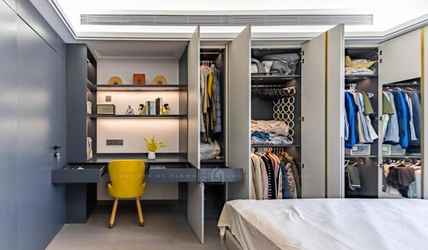 现代轻奢四居室装修设计-54