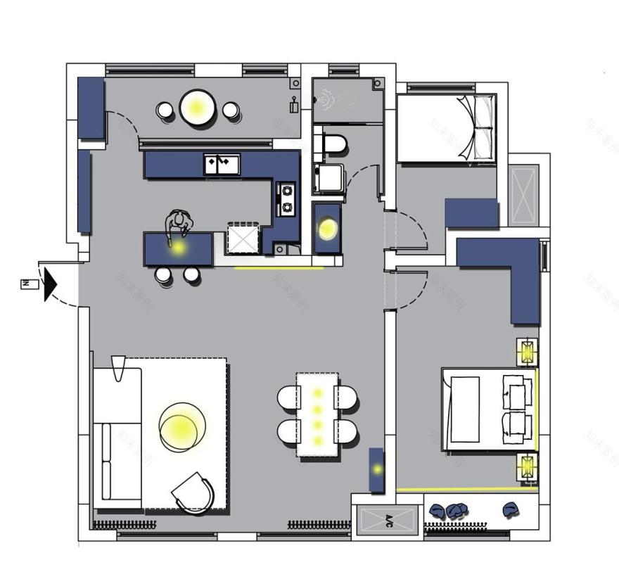 极简凡尔赛丨原色云设计机构-33
