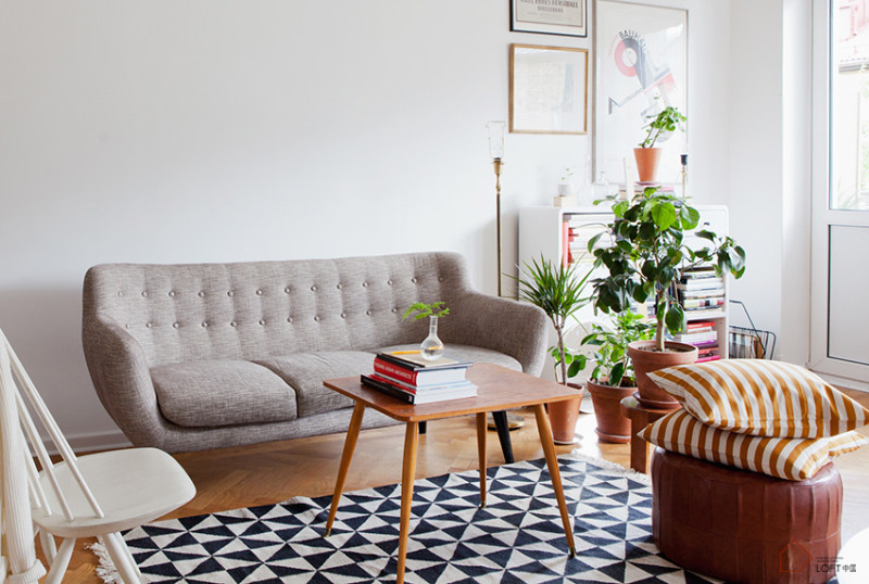 现代北欧简约风格样板间家装住宅空间案例-15