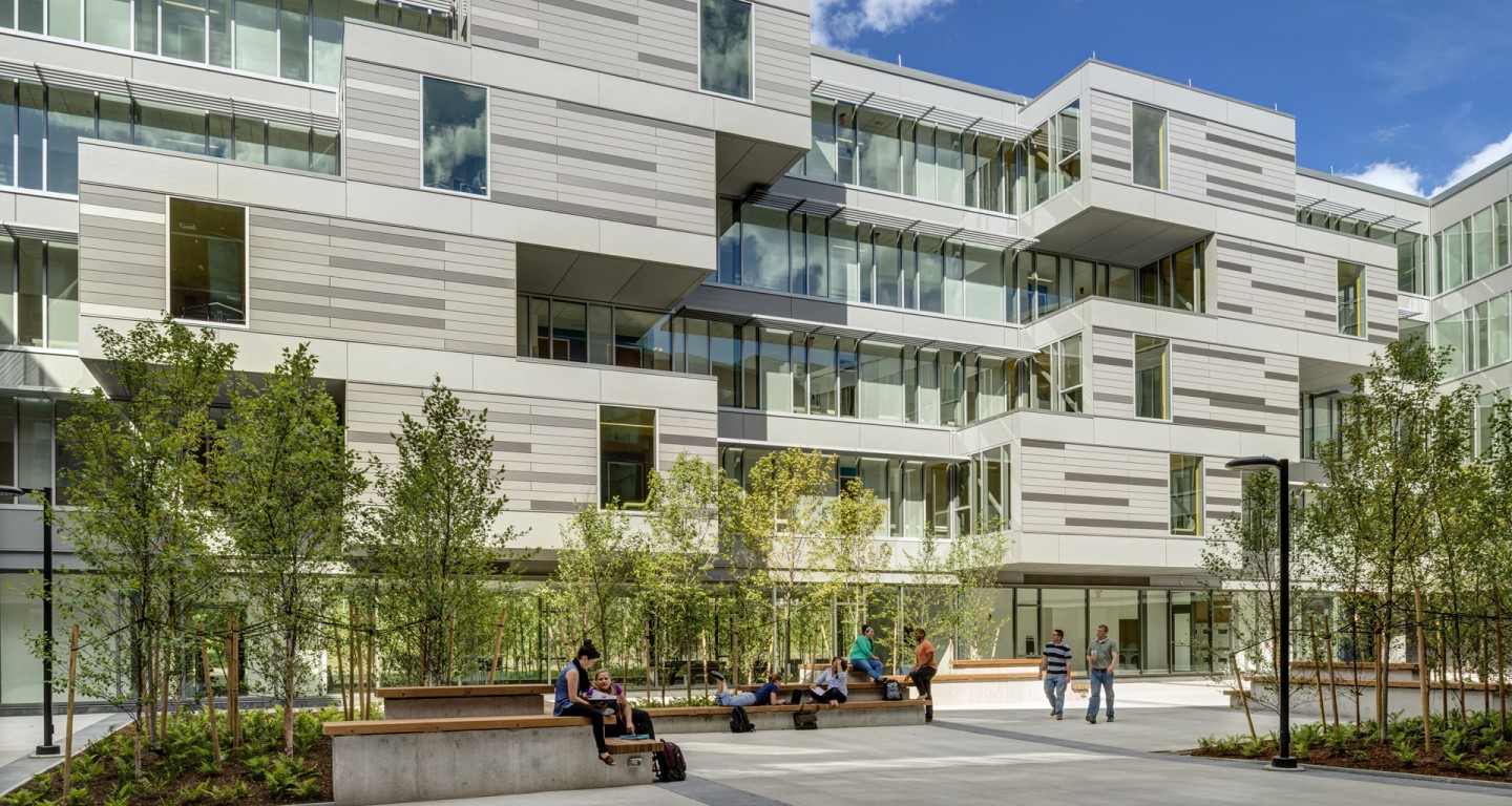 布里奇沃特州立大学住宅庭院景观丨意大利马萨丨Perkins+Will-5