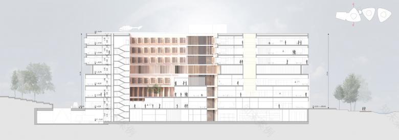 Südspidol 医院丨卢森堡丨Architects Collective-10