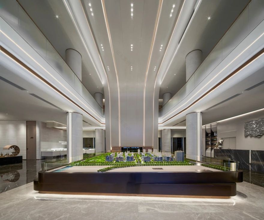 深扬数智城营销中心丨中国扬州丨安星盛堂设计-21