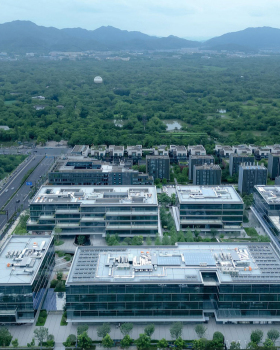 杭州绿城西溪云澜谷办公产业园+景观SU模型