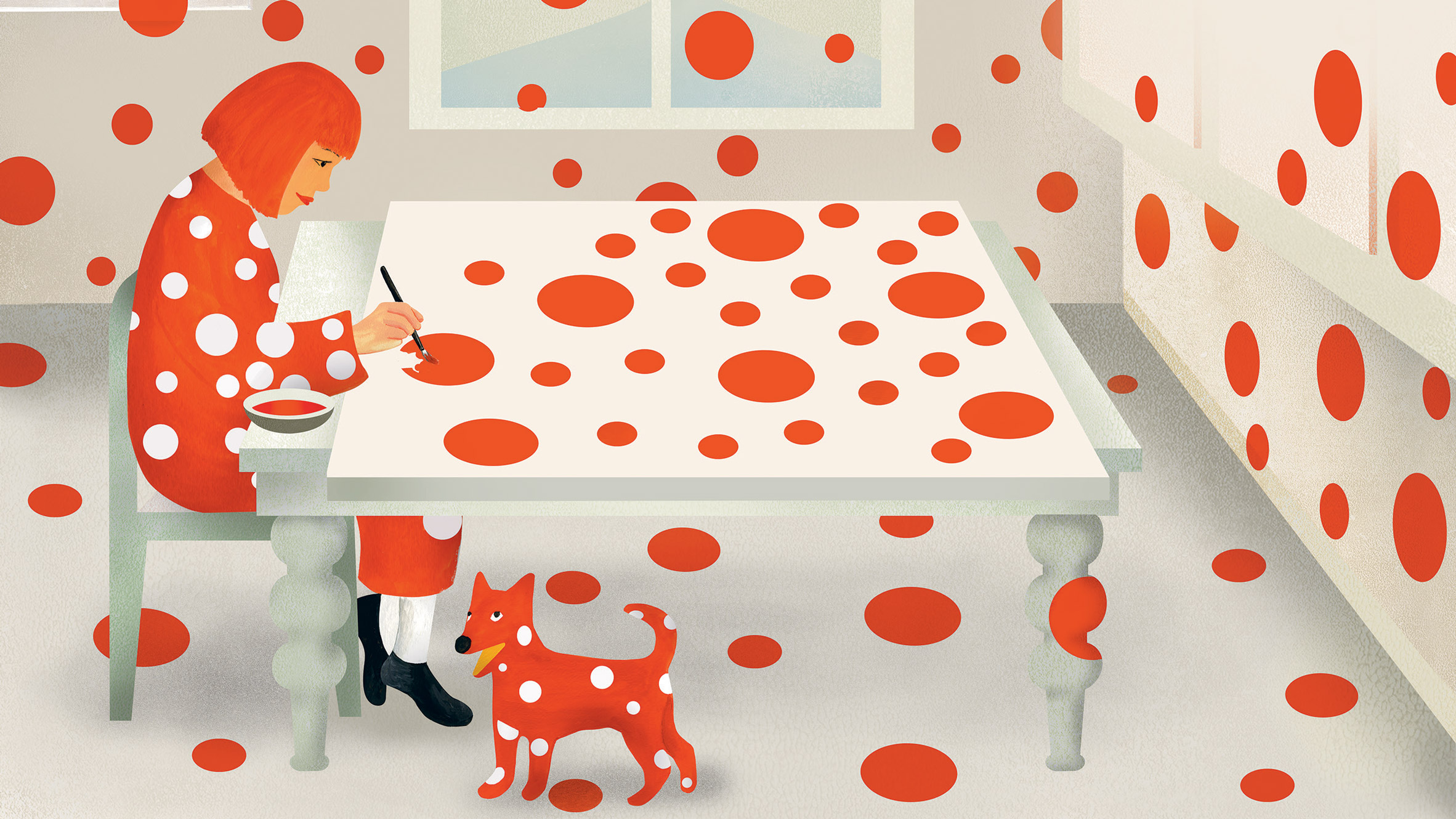 Yayoi Kusama's life and career illustrated for new children's book-0