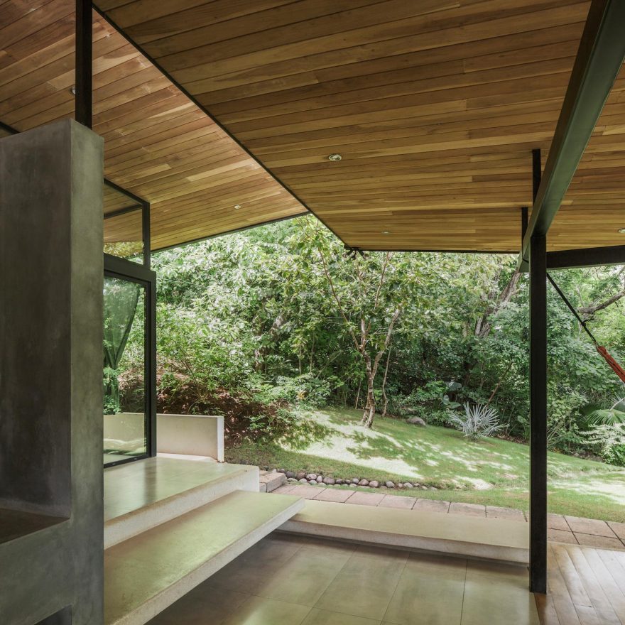 House located at the edge of a touristic coastal town in Tamarindo beach surrounded by the forest CAANdesign Architecture and home design blog-13