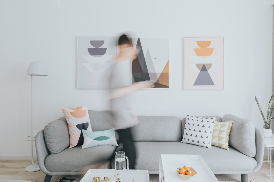 凡白空间—北京三元桥150㎡旧房改造︱门里品牌-10