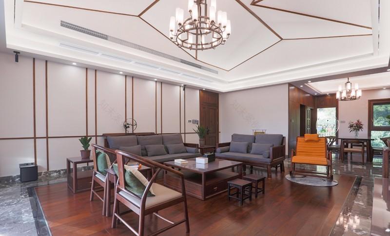 浩天_小萌牛 180 平中式居所 | 古韵简约,生活情趣满溢-3