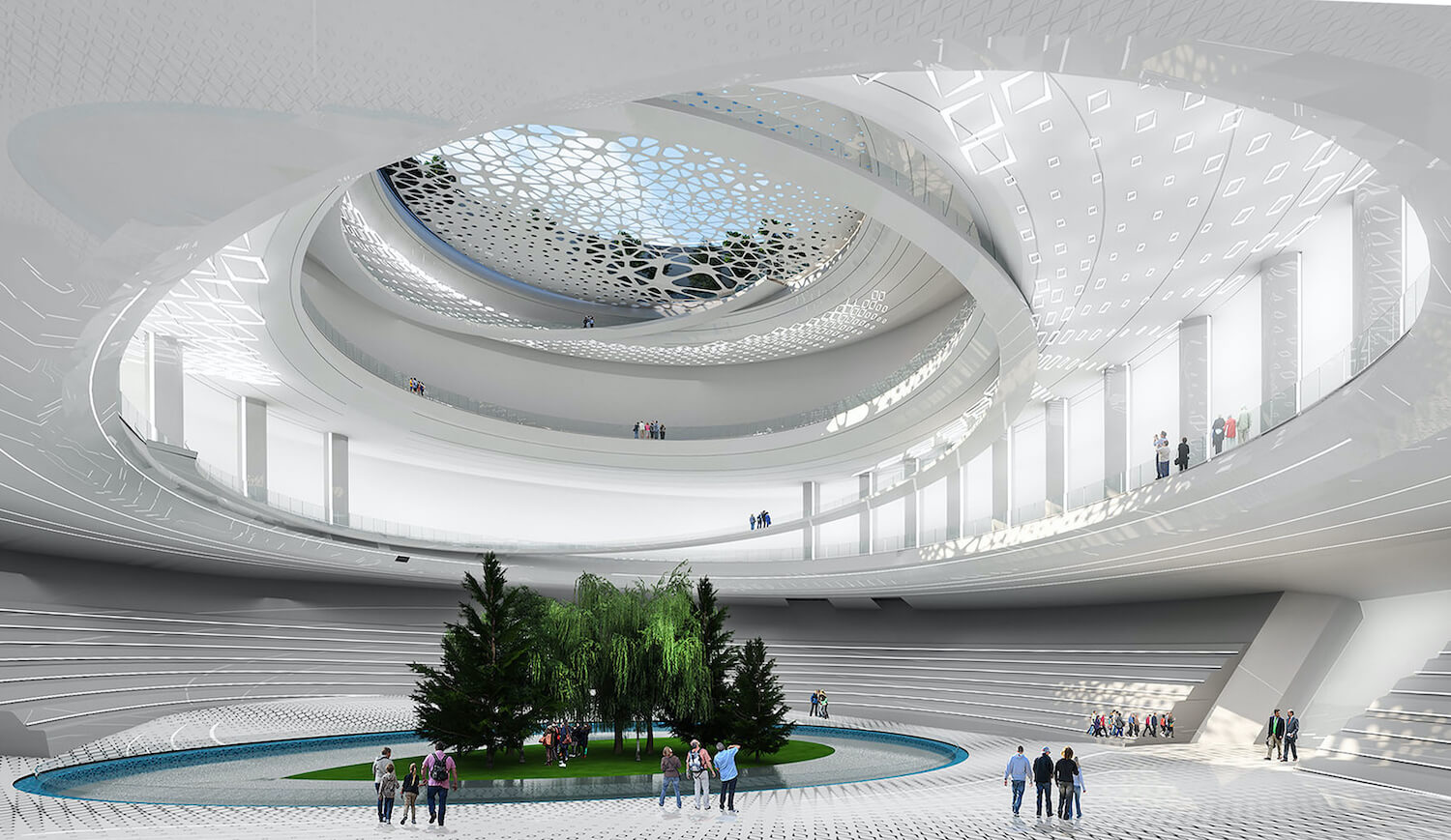 巴尼亚卢卡市政厅建筑方案概念丨伊朗丨Sayeh Architecture Studio-6