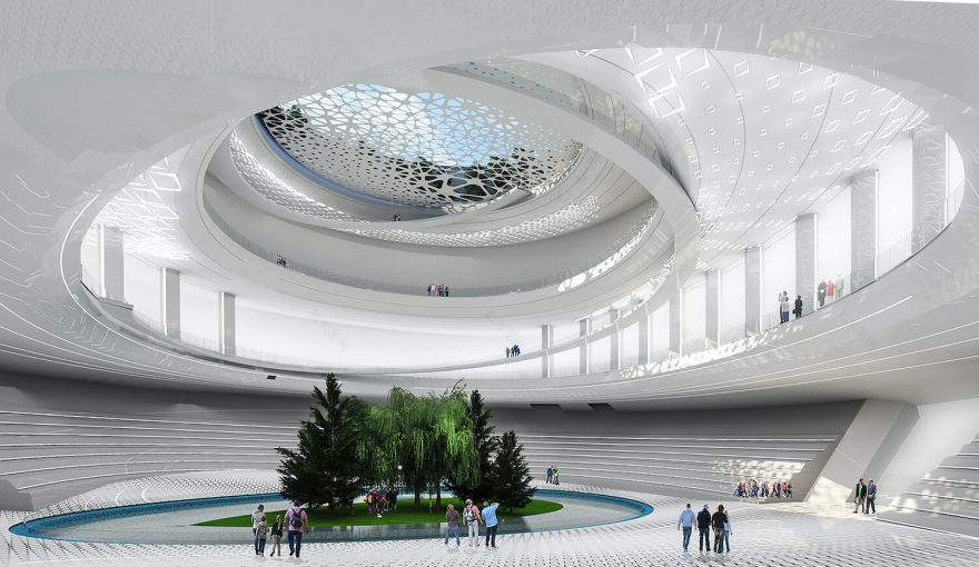 巴尼亚卢卡市政厅建筑方案概念丨伊朗丨Sayeh Architecture Studio-6