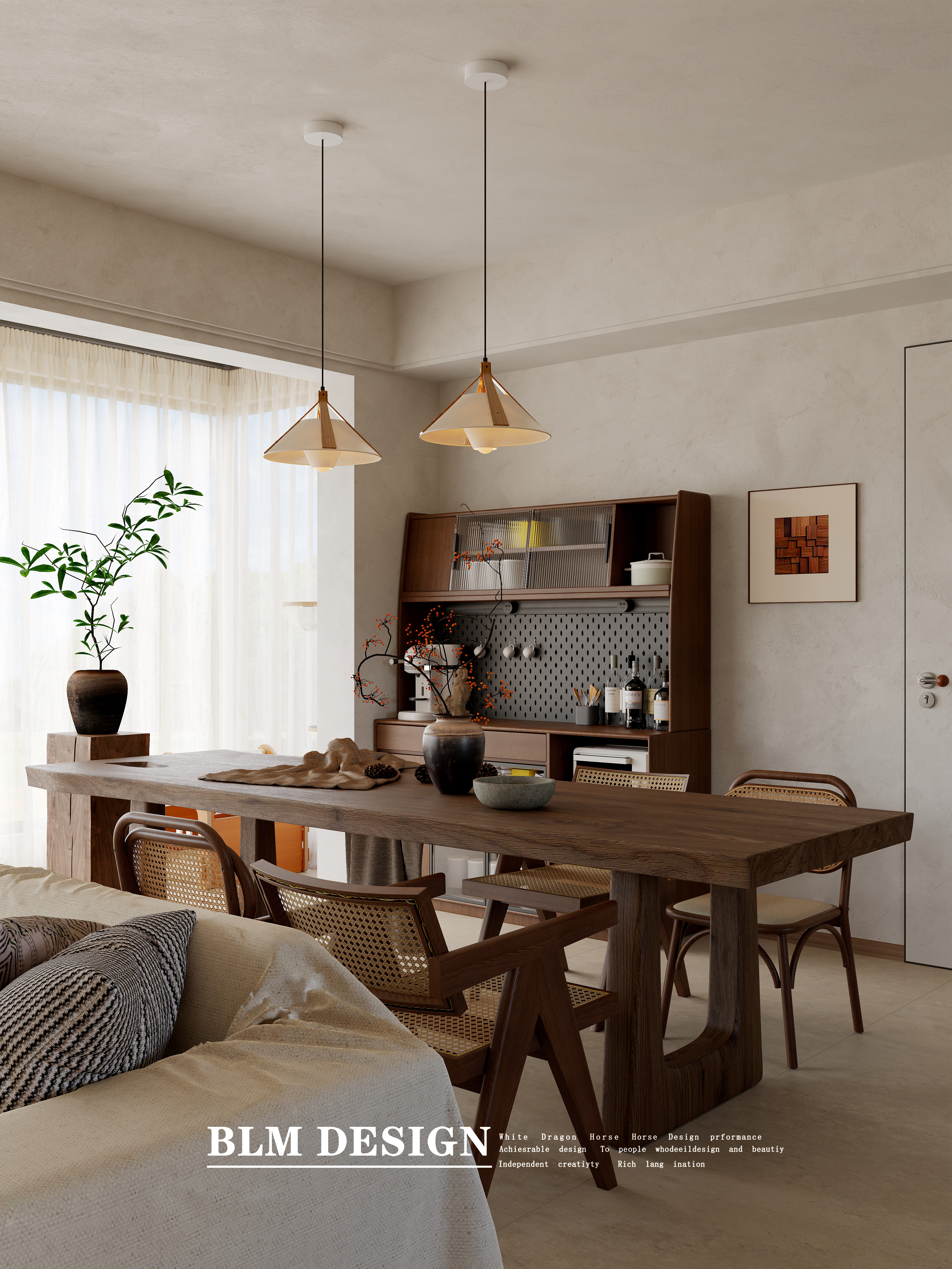 侘寂田园风格家装案例-6