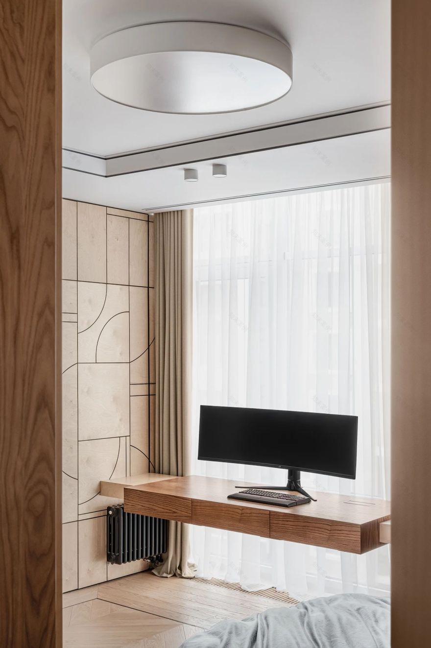 乌克兰基辅 200㎡复式住宅设计-75