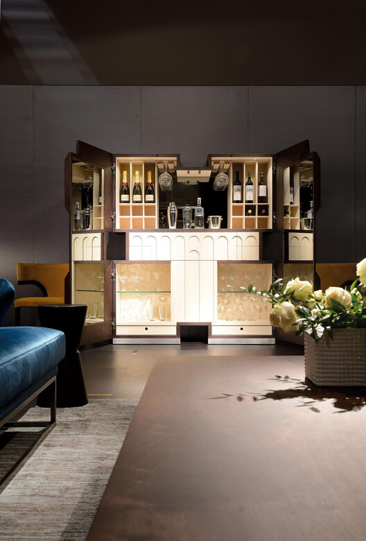 现代家庭酒吧设计丨Architonic-8