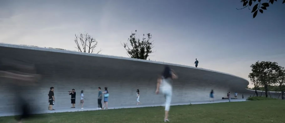 浙江音乐学院「溪上飞檐」丨中国杭州丨line+建筑事务所,gad-106