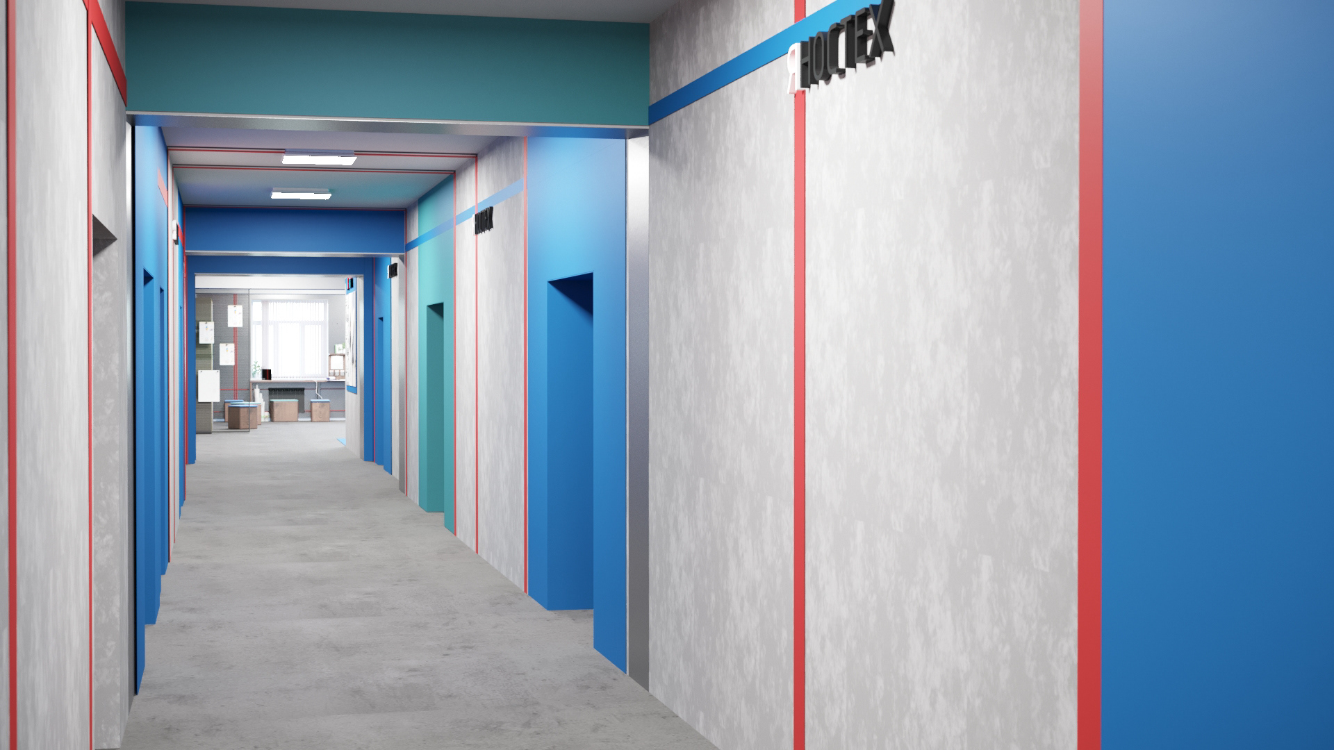 Yaroslavl 工业经济学院室内设计丨俄罗斯雅罗斯拉夫尔-23