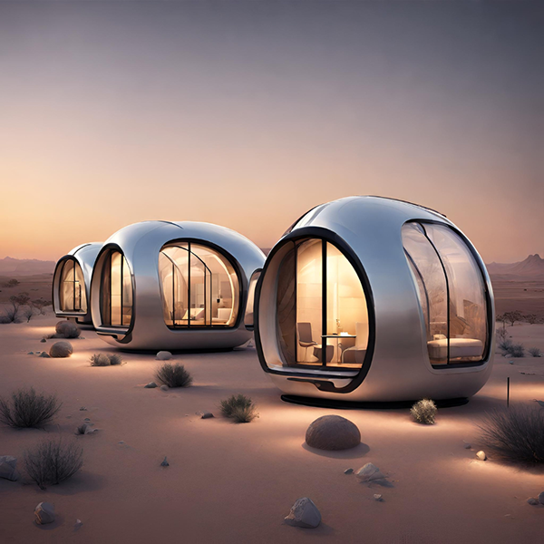 沙特阿拉伯的居住舱丨沙特阿拉伯丨AI Generated-1