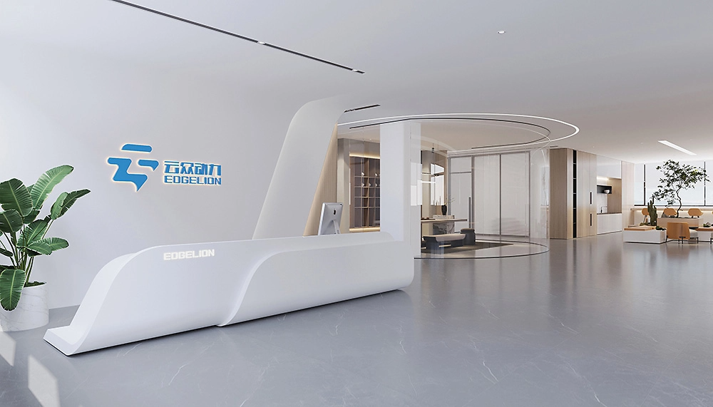 几何韵律,无界新生:云众动力办公空间丨中国福州丨DOBEST杜贝品牌设计（广州）-5