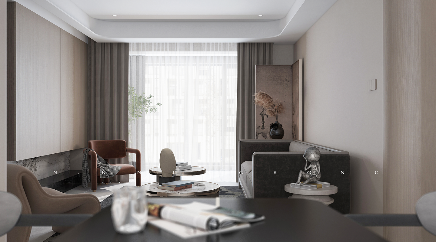 御景星城侘寂中式设计 | 自然融入，洗练纯粹-31