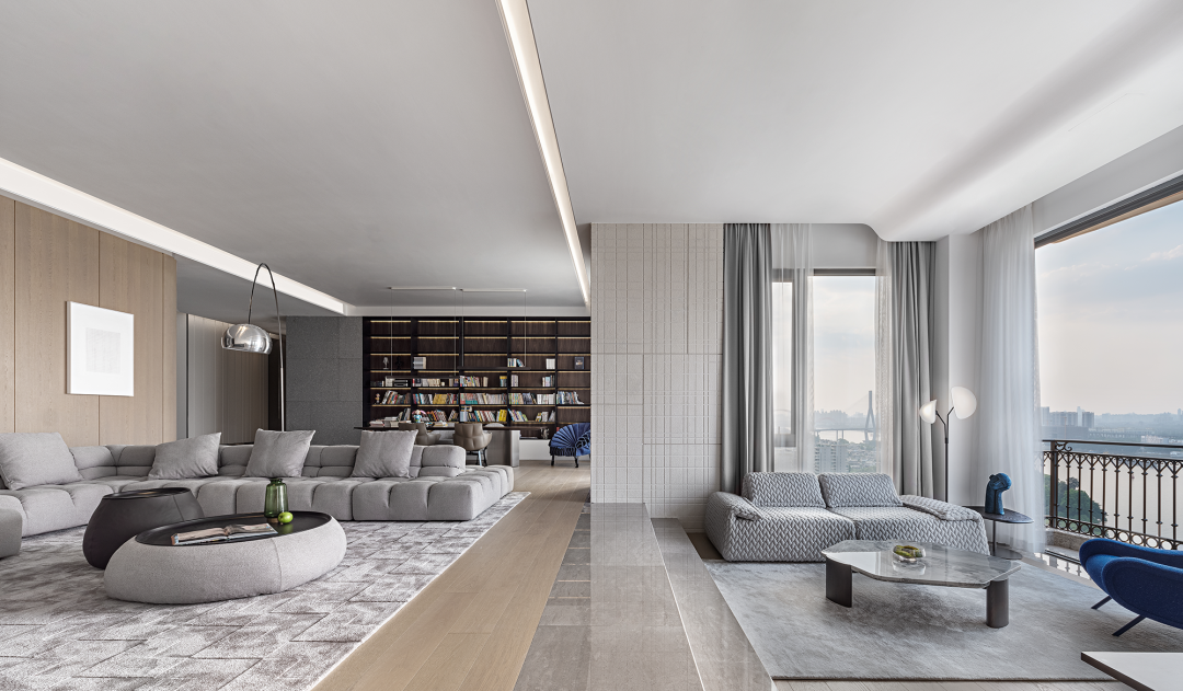 广州星河湾 682㎡江景大平层丨中国广州丨广州慕舍设计顾问有限公司-43