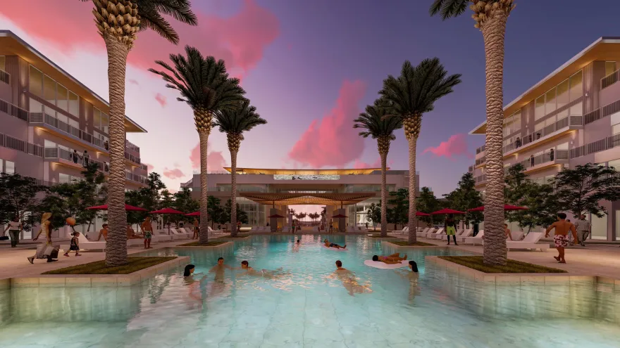 Evora Mi·edUse丨美国丨Safdie Rabines Architects-10